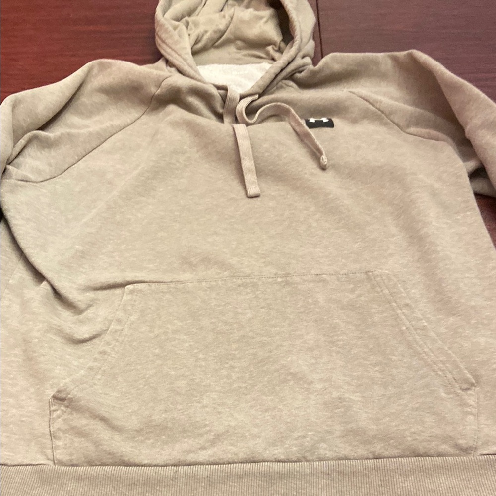 Under Armour Gray with tint of green Hoodie Sweatshirt - Picture 5 of 15